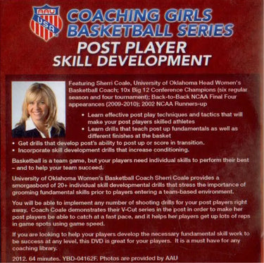 (Rental)-Aau Girls: Post Player Skill Development Sherri Coale